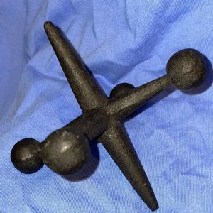 Mid-Century Rustic Metal Jack